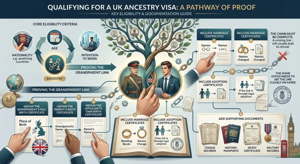 How to Qualify for UK Ancestry Visa